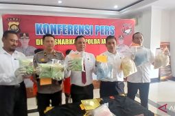 Polda Jambi gagalkan peredaran 3,9 kg sabu