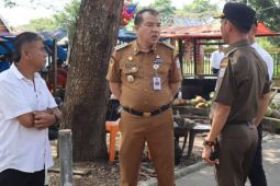 Merangin tertibkan pedagang di kawasan ruang terbuka hijau