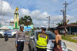 Ratusan kendaraan roda dua terjaring patroli "hunting system"