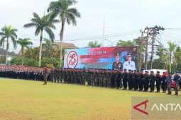Polda Babel Gelar Upacara Pembinaan Tradisi Hari Bhayangkara Tahun 2024