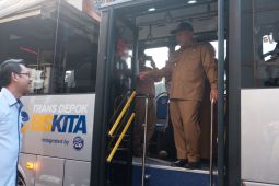 Biskita Trans Depok uji coba 6 bulan bertarif nol rupiah