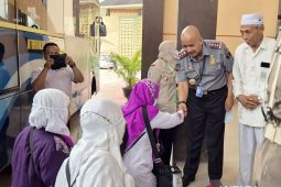 Imigrasi Gorontalo kawal kepulangan jamaah haji