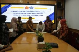 Unja dan STIE Jambi perkuat kerja sama tri dharma perguruan tinggi