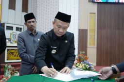 Rancangan Perda Laporan Pertanggungjawaban Pelaksanaan APBD Pringsewu 2023 disahkan