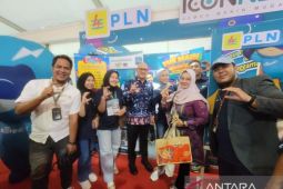 Stand PLN diserbu pengunjung di Belitong Expo 2024