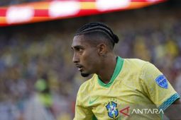 Saat lawan Argentina, Raphinha sesumbar akan cetak gol
