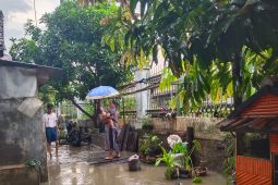 BPBD Lebak siaga di pemukiman warga yang dilanda banjir
