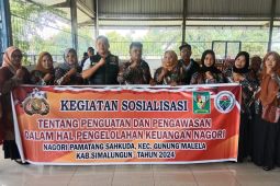 Polres Simalungun sosialisasi penguatan pengawasan dana desa tahun 2024