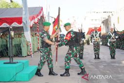 400 personel Satgas Pamtas kembali dari tugas di Papua Barat Daya