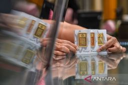Harga emas Antam melonjak lagi, kini jadi Rp1,774 juta per gram