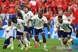 Piala Eropa 2024 - Inggris ke semifinal usai menang adu penalti dengan Swiss