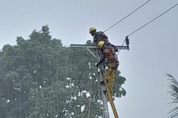 PLN pulihkan kelistrikan pelanggan terdampak cuaca di Maluku Tengah