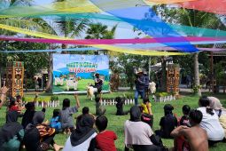 Wisata edukasi Kambing Etawa seru di Nusantara Edupark Madiun