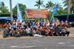 Mahasiswa KKN IAIN SAS Babel ikuti kegiatan "Maras Taun" di Desa Tanjung Kelumpang