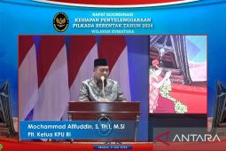 KPU RI: Penyelenggara pemilu yang maju pilkada harus mundur pekan ini