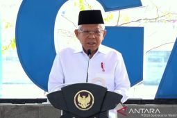 Wapres minta manfaatkan curah hujan saat peresmian Bendungan Cipanas Sumedang