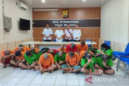 Polda Bengkulu tangkap 20 tersangka penyalahgunaan narkoba