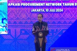 Joko Widodo: Penggunaan produk lokal kabupaten/kota masih 41 persen