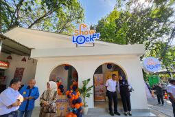 Shower and Locker tersedia di Stasiun Surabaya Gubeng