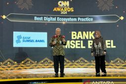 Bank Sumsel Babel raih dua penghargaan di CNN Indonesia Awards 2024
