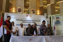 Gubernur Aceh teken PKS penyelanggaraan PON di Kemenpora