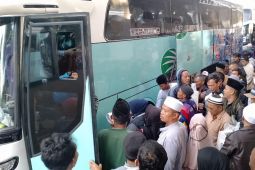 440 peserta haji telah kembali ke Garut Kamis pagi