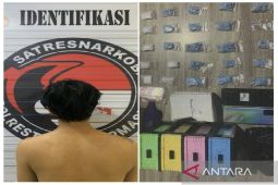 Penjaga malam miliki ratusan butir ekstasi di Banjarmasin