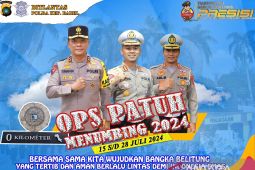 Polda Babel bakal gelar Operasi Patuh Menumbing 2024, simak jadwal dan sasarannya