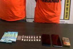 Polres Simalungun amankan dua pengedar narkoba, ada 3,30 gram sabu