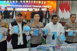 Polda Banten hentikan peredaran 30 kg sabu, tangkap dua tersangka