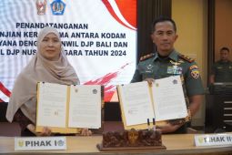 DJP Bali-Kodam IX/Udayana jalin kerja sama pengumpulan data perpajakan