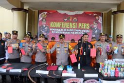 16 pelaku kejahatan ditangkap Polres Serang selama Operasi Pekat Maung