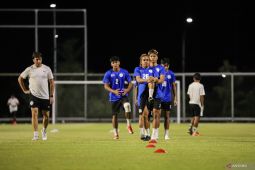 Latihan Timnas Filipina U-19 jelang lawan Indonesia
