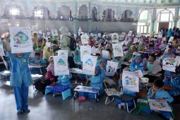 Seribuan anak PAUD ikuti lomba mewarnai ajang kembangkan imajinasi