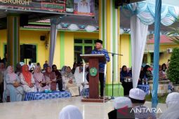 Pj wali kota sambut kepulangan jamaah haji Kota Padangsidimpuan