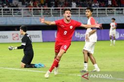 Indra Sjafri tagih janji Jens Raven untuk mencetak gol lagi