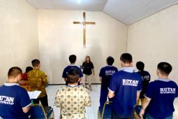 Rutan Situbondo bangun gereja untuk warga binaan Nasrani