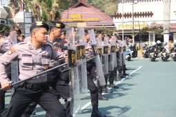 Jelang Pilkada 2024, Polres Malang gelar latihan pengendalian massa