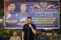 Bertemu kader KNPI se Kota Medan, El Adrian Shah jelaskan visi pemerataan pembangunan