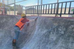 Skate Park Lumintang di Denpasar bisa dipakai mulai Agustus 2024
