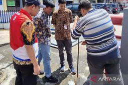Pertamina lakukan "hydrotest" SPBU 24.331.115 Bangka Tengah