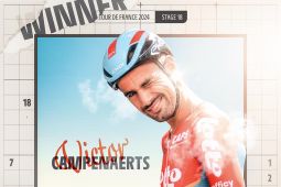Tour de France: Campenaerts menangkan Etape 18, Pogacar kokoh di puncak