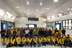 Penyerahan mahasiswa KKN ULM di HST