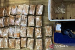 Polisi tangkap seorang pria beserta barang bukti  tujuh kilogram ganja di Jakarta Barat