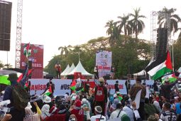 Hari ini massa gelar aksi bela Palestina, ribuan polisi dikerahkan