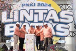 Menhub ingatkan masyarakat pentingnya keselamatan berkendara saat PNKJ