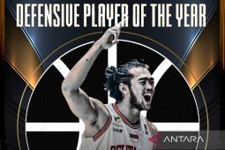 Reza Guntara terima Defensive Player Of The Year IBL berturut-turut