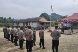 Polisi gelar apel gabungan antisipasi karhutla perbatasan Indonesia-Malaysia