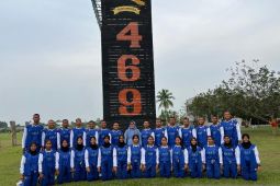 Demi berprestasi di PON 2024, kriket Sumut berlatih di markas pasukan khusus TNI AU