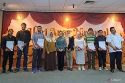 Pewarta Antara Shabrina Zakaria raih penghargaan Wartawan Ramah Anak